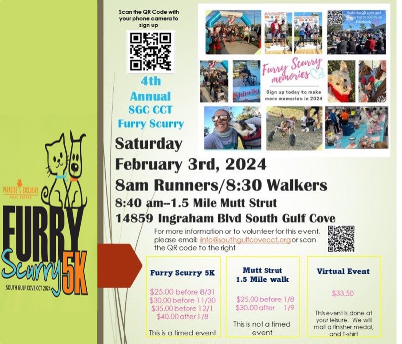 4th Annual Furry Scurry 5K and Mutt Strut