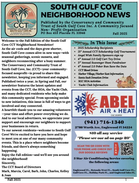 CCT Newsletter Fall 2025